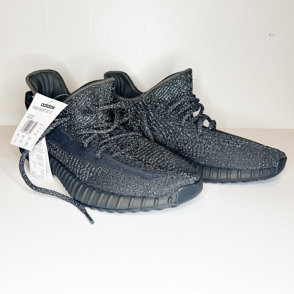 Adidas 350 V2 Boost Black Reflective NWT